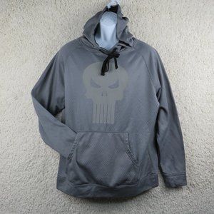 Marvel*Men's Long Sleeve Pullover Hooded Pull String Warmer Pocket Sweater~Large